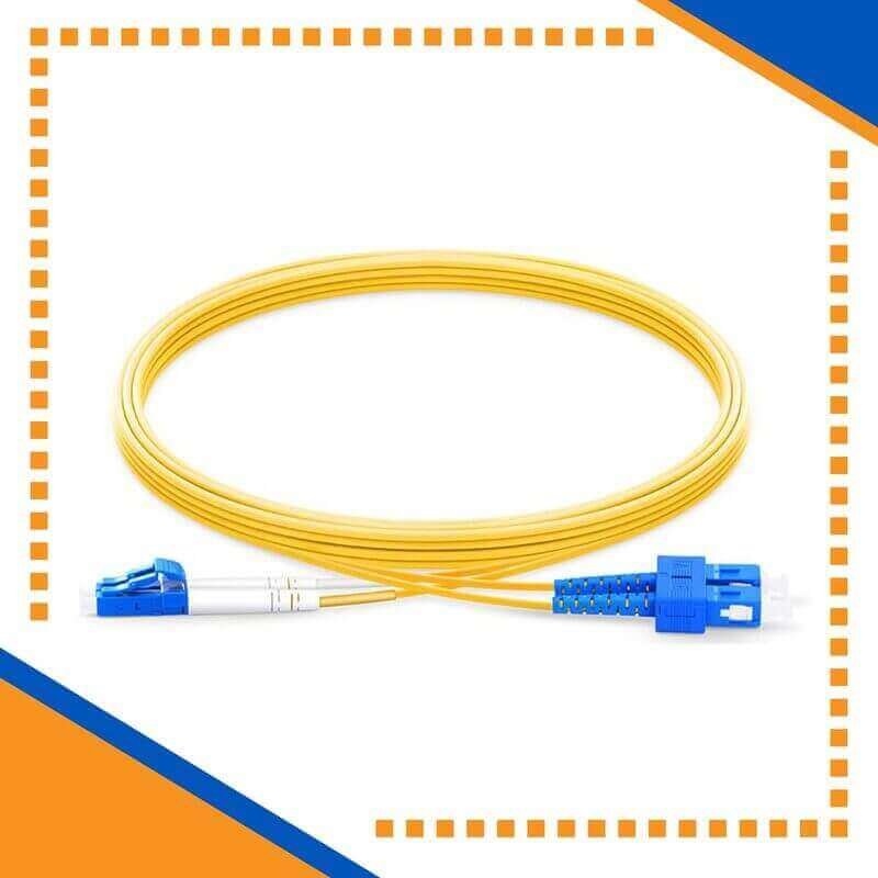 Understanding Multi-Core Single Mode Indoor Fiber Optic Cables by Fahad Cables Industry FZE 4 Fiber Optic Patch Cord SM SC-LC-UPC Duplex LSZH 10m