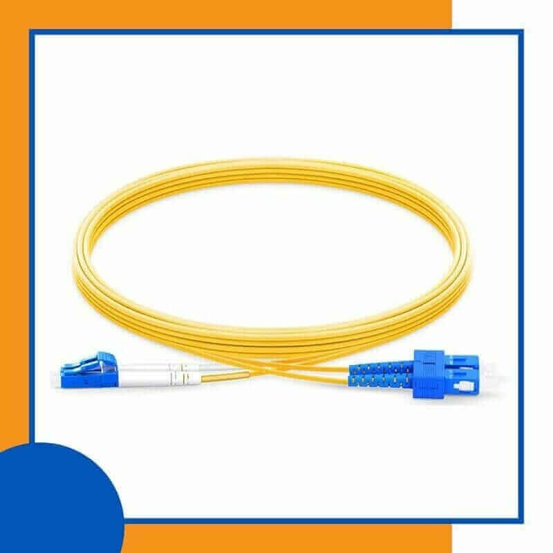 Understanding Multi-Core Single Mode Indoor Fiber Optic Cables by Fahad Cables Industry FZE 3 Fiber Optic Patch Cord SM SC-LC-UPC Duplex LSZH 10m
