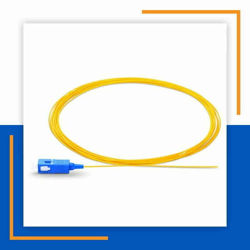 Understanding Single Mode SC/APC and LC/UPC Fiber Optic Patch Cords by Fahad Cables Industry FZE 4 single mode lc/upc simplex fiber optic pigtail lszh 1 meter