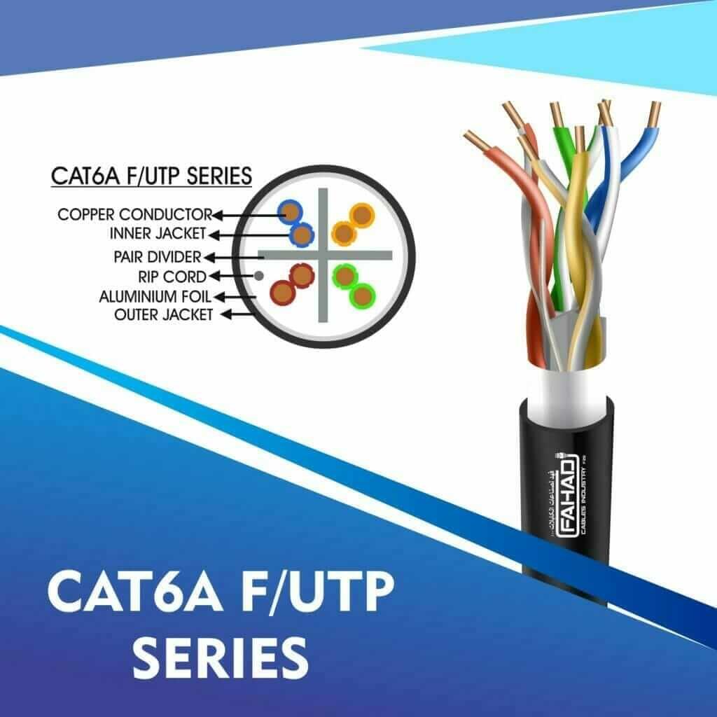 Understanding Cat6 Ethernet Cables: Industrial Grade Solutions from Fahad Cables Industry FZE 5 cat6a network cable 23awg 4pair LSZH f-utp cable 305m