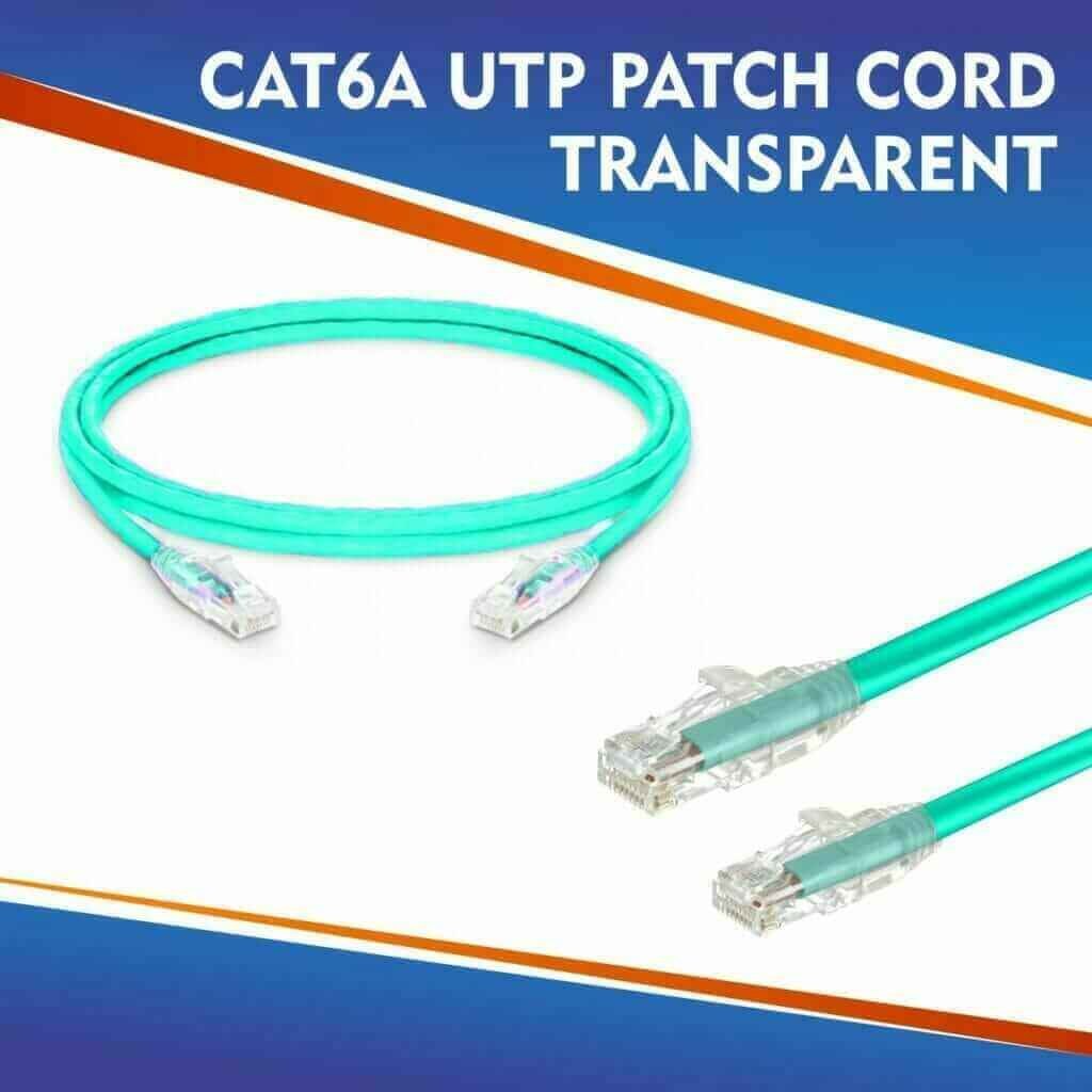 Understanding Category 6A Network Cables & Ethernet Cables color code Manufactured by Fahad Cables Industry FZE UAE 5 cat6a data patch cord stp 0.15meter AQUA