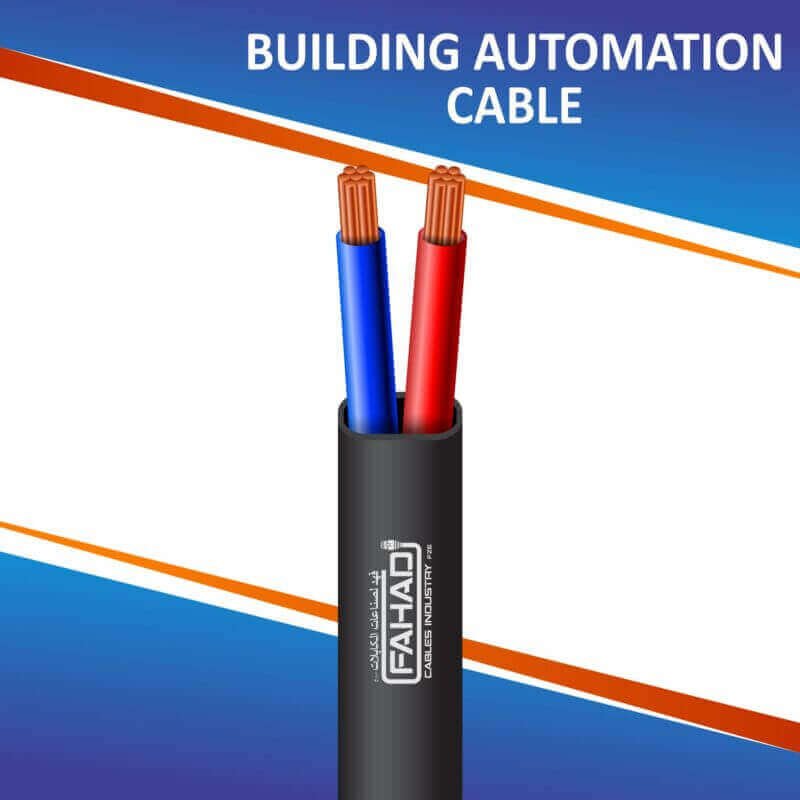 Cat6 Outdoor Ethernet Cable 6 intercom backbone cable flat 2 core Outdoor 305m