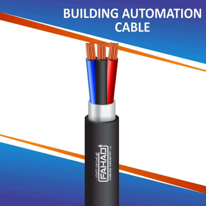 Security Alarm Speaker Cables Building Automation Cable 3core Shielded Outdoor 1.5mm 305m