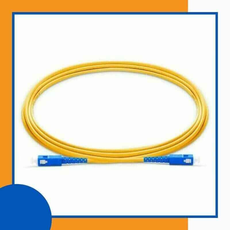 Understanding Fiber Patch Cords: The Essential Guide 9 Fiber Patch Cord Fiber Optic Patch Cord SM SC-SC-UPC Simplex FCI-S53310Y