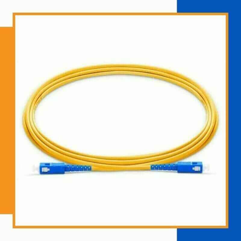 Understanding Fiber Patch Cords: The Essential Guide 8 Fiber Optic Patch Cord SM SC-SC-UPC Simplex FCI-S53310Y